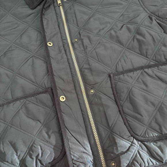 NWT GH Bass & CO Quilted Black Barn Jacket - Picture 8 of 14